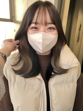 リコバイアフロート(riko by afloat) イヤリングカラー/インナーカラー/くびれヘア/フェイスレイヤー