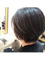 ヘアーズ ロッソ(hair's ROSSO) ショートボブ[30代40代50代]