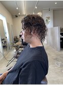 メンズスパイラルパーマ