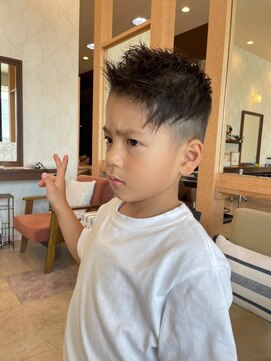 ヘアメイク ミチ 富田店(HAIRMAKE MICHI) 【MICHI 富田店 古作蓮】キッズショート