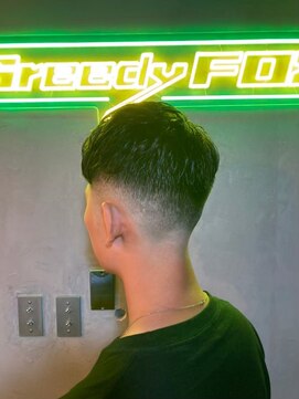 グリーディーフォックス 三軒茶屋(GreedyFOX) 波巻き/マッシュパーマ/ウルフ/ハイライト<理容室>三軒茶屋