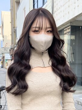 ボアップ 松山店(boappu) #韓国ヘア#ラベンダーカラー#ツヤ髪#イルミナカラー#ヨシンモリ