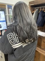 ジャストビューティー リアリー(just beauty Really)&nbsp;シルバー&黒ハイライト × ハイレイヤー 【横須賀中央 Really】