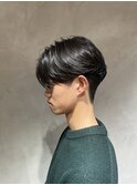 センターパート/メンズヘア/メンズウルフ/ニュアンスパーマ