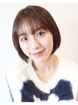 アイ(I.) 【 I. 】30代からのナチュラル前下がりショートボブ 川口