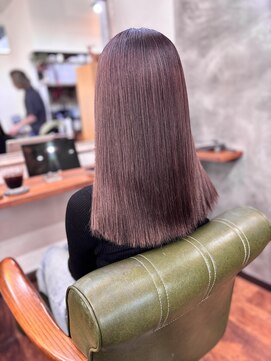 ブランチ(branch) ピンクグレージュ 弘前/透け感/髪質改善