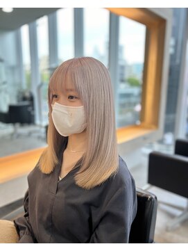 アージェガーデン(AGEE GARDEN) 外国人風ミルクティーベージュ