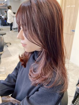 バッカ(BACCA) ピンク　ピンクブラウン　ピンクべージュ