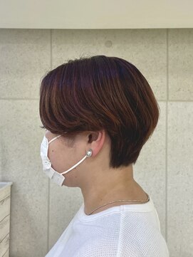 ザナドゥー 上野店(Xanadu) くびれショート×オレンジブラウン