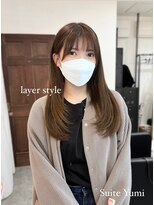スイート ヘアデザイン(Suite HAIR DESIGN)&nbsp;レイヤースタイル 【stylist：Yumi】