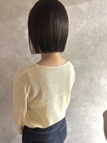 フレームプラス 御堂筋難波店(FRAME +)&nbsp;ストレートボブ　ベージュカラー