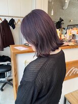 メルシー 福岡天神店(Merci)&nbsp;ラベンダーカラー☆外ハネBOB