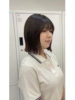 サンド 大阪梅田(sand)&nbsp;@eri_sand_ レイヤーカット/ハンサムショート/切りっぱなしボブ/