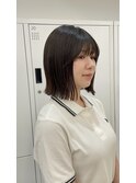 @eri_sand_ レイヤーカット/ハンサムショート/切りっぱなしボブ/