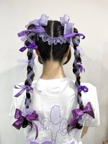 ファースト 祇園本店(first)&nbsp;【ヘアセットサロンfirst】高めタイトツインテール♪