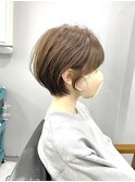 ゆったり丸みショート◎