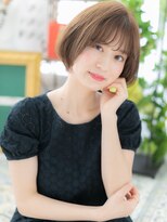 カバーヘア イヴ 戸頭店(COVER HAIR EVE)&nbsp;アースカラーヘルシースタイルショートボブc5川口20代30代40代