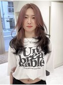ハイライトバレイヤージュダブルカラー20代30代40代グレージュ
