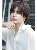 クーエフー(coo et fuu)&nbsp;爽やかショート無造作パーマニュアンスパーマ