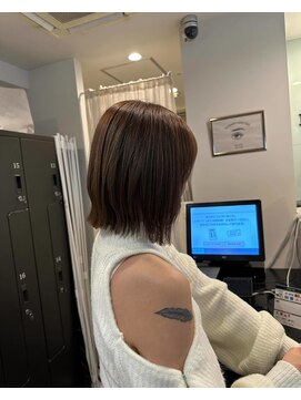 アンドバイモードケイズ (and by MODE K's) (サロンスタイル）ぱっつんボブ/フェイスレイヤー