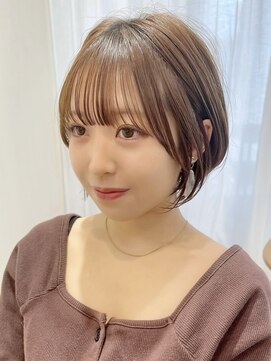 ビューブルー 亀戸錦糸町(VIEW BLUE) ショートボブ/前髪/ぐれー