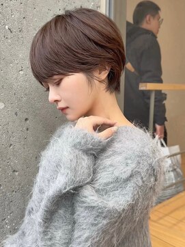 アイドットプラス 表参道(i.+omotesando) 小顔ふんわりショート簡単スタイリングブリーチなしカラーS18