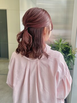 ゴウトゥデイシェアサロン 町田店(GO TODAY SHAiRE SALON) 春に人気なピンクカラー♪