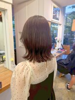 キサイ バズ(kisai BUZZ)&nbsp;kisaiBUZZ*/くびれ外ハネミディ/ナチュラルブラウン