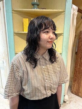 ヴァンダンジュ(Vendange) 大きめカールのレイヤーパーマ