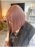 ペールピンクボブ
