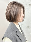 *顎ラインボブディ大人ボブ耳かけボブ前下がりボブミニボブ30代