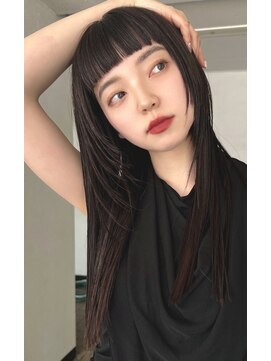 ストラマ(STRAMA) mizunoおん眉ロング/髪質改善酸性ストレート