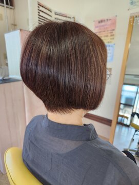 アヴァンセ 低ジアミンカラーカット.プチトリートメント