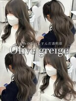 アマトウキョウ アユンチェ(AMA TOKYO×AYUNCHE) オリーブグレージュ グレージュ 透明感カラー