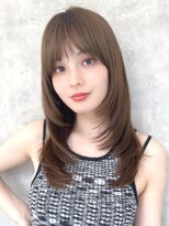 ラフィスヘアー クレイ 南草津店(La fith hair clay)&nbsp;【La fith】顔周りレイヤー×ニュアンスカラー