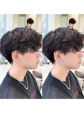 アッシュ 池袋店(Ash) 韓国アイドル風シャドウパーマ #池袋駅