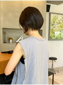 上品な大人ショートスタイル