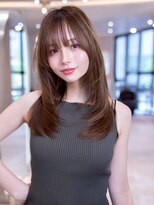 ケアリー 川西能勢口(Carelly)&nbsp;"顔まわりおくれ毛"小顔カット/30代40代おすすめヘア