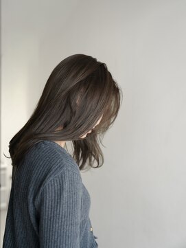 ネイヴィル(navile) 【巻ける縮毛矯正×グレージュ】