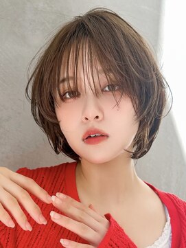 ロンドエニカ 大宮(Lond enika) グランマッシュ/細めハイライト/ショート/白髪ぼかし/前髪/大宮