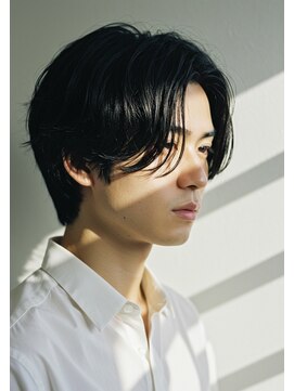 コトナ 越谷店 メンズカット/爽やかに動くフェザーパーマ/センターパート/越谷