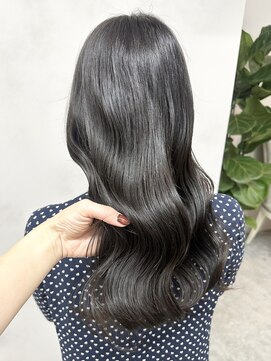 ワンラベストヘアオルシェット(One Lovest Hair olchette) 深みグレージュ/大人上品艶ロングスタイル