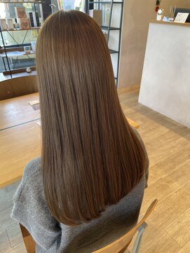 ナイアバイアヌエヌエ(naia by anuenue) ブリーチ無しベージュカラー♪