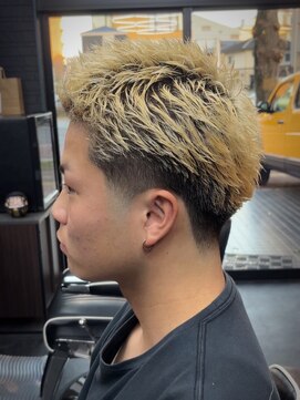 ドリル後メンテテーパー