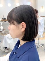 コンティロミー(CONTI ROMMY.)&nbsp;前髪ありミニボブレイヤー黒髪レイヤーショート☆20代～50代