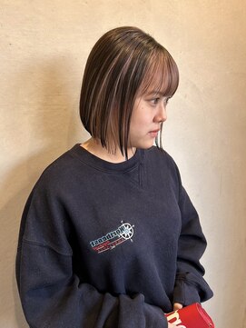 ラヴィズム 長岡店(LUVISM) 韓国/顔周りレイヤー/ダブルカラー/ベージュ/前髪新潟長岡宮関