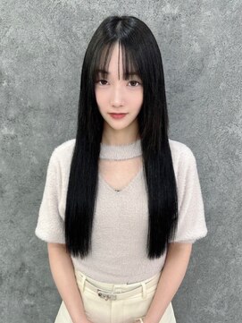 エスト 大阪梅田(EST) レミー100%/53cm☆シールエクステ60枚+ブリーチカラー