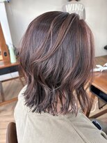 カナエ(CaNaE)&nbsp;ピンクbrown×結べるボブ