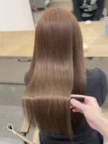 ミリ(mm)&nbsp;ハイトーンでも艶々可愛い最高級髪質改善ストレート