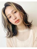 シノヤ 東根店(Shinoya)&nbsp;フェイスフレーミング/顔回りブリーチ/韓国風巻き髪/30代40代